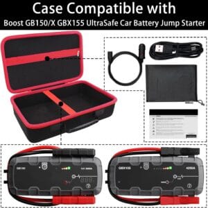 protection storage case compatible with noco boost gb150