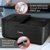 81CkWC584XL._AC_SL1500_ Canon PIXMA TR4720 Wireless All-in-One Printer for Home Office – Print, Copy, Scan, Fax, Auto Document Feeder, AirPrint, Black